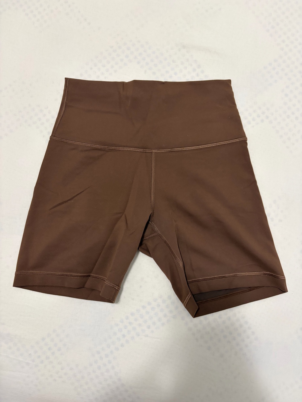 lululemon athletica Brown High-Rise Bike Shorts